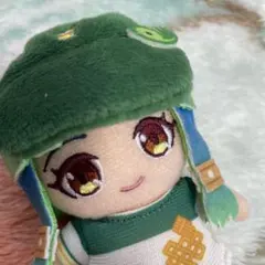 ROUND1×モンストストライク ぬいぐるみキーホルダー ヤクモ ラウワン限定