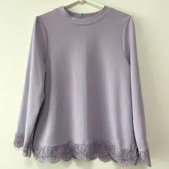 ハイネックブラウス