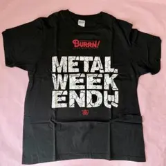 【未着用】Burrn! METAL WEEKEND Tシャツ Lサイズ ブラック