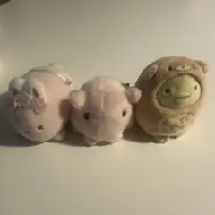 【美品】すみっコぐらし てのりぬいぐるみ 3点セット まとめ売り