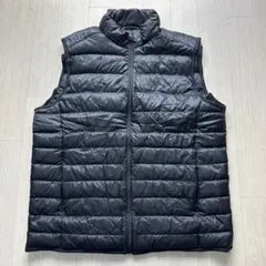UNIQLO ULTRA LIGHT DOWN ベスト メンズ ブラック L ④ - メルカリ