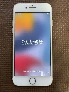 ジャンク　iPhone ゴールド 本体 初期設定画面