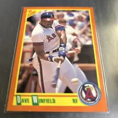 MLB 1990 Score Dave Winfield CA Angels
