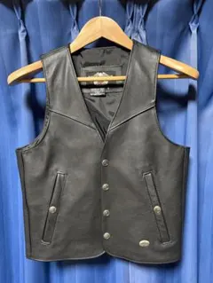 お値下げ‼️ハーレー正規品　革ベスト　Sサイズ Harley-Davidson 本革ベスト Sサイズ - メルカリ