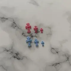 匿名配送送料込み♡十字架 クロスネイルパーツ ハンドメイド