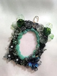 ホイップデコ　硬質カードケース・トレカケース　ブラック　グリーン