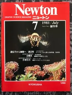 NEWTON 0号　創刊準備号　申込用紙　昭和56年 NEWTON 0号 創刊準備号 申込用紙 昭和56年 NEWTON 0号 創刊準備