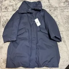 新品　+J ユニクロ ハイブリッドダウンコート ジルサンダーコラボ ネイビー