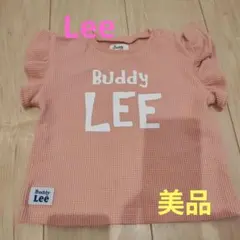 Buddy Lee ワッフル 半袖Tシャツ ピンク 90　フリルのサムネイル