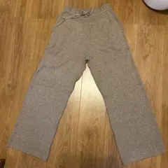 UNIQLOリブニットパンツ