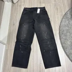 atmos カーゴパンツ ダークグレー ペイントスプラッシュのサムネイル