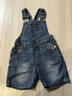 GLOBAL WORK デニムオーバーオール キッズXL