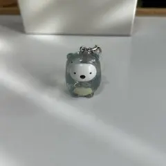 すみっこぐらし　しろくま　めじるしアクセサリー