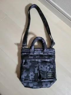☆希少☆MARNI × PORTER ヘルメットバッグ グリーン総柄 - メルカリ