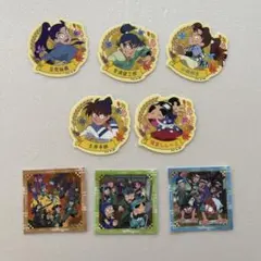 【忍たま乱太郎】ステッカー付きビスケットの段　其ノ二　ステッカー　シール