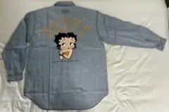 Betty Boop デニムシャツ 長袖