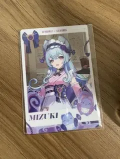 原神 スシロー コラボ 『観月の宴』 メタリックカード 夢見月瑞希