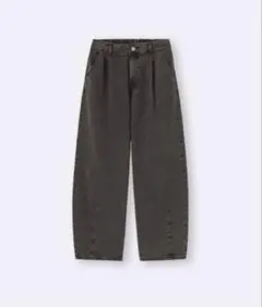 GU GIRLS バレルレッグジーンズJR S(140)