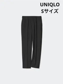 【新品未使用】UNIQLO ユニクロ　スマートアンクルパンツ　ブラック　Sサイズ