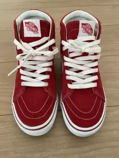 VANS ハイカット 赤 VANS