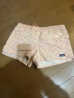 patagonia 花柄 サーフパンツ オレンジ系