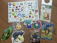 キャラクターシール まとめ売り ポケモン パウパトロール ナルト他のサムネイル