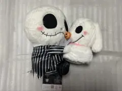 ナイトメアービフォアクリスマス ペアぬいぐるみ ジャック ゼロ