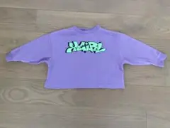 X-GIRL グラフィティ風ロゴ ロンティー　Tシャツ 110cm
