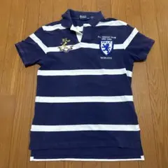 Mサイズ紺 白POLO ポロ RalphLauren ラルフローレン ポロシャツ