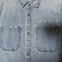 ⭐︎期間限定⭐︎ ZARA デニム 長袖シャツ 11-12歳　150 ザラ