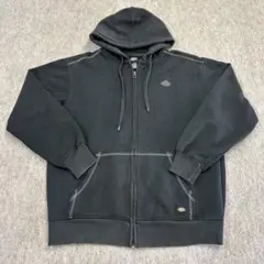 Dickies フェードブラック パーカー Lサイズ