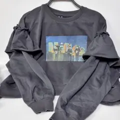 フリル スウェット