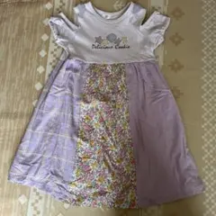 SKAPE 半袖ワンピース 120cm パープルのサムネイル