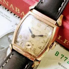 ELGIN アンティークウォッチ 表面ヒビ割れ - メルカリ