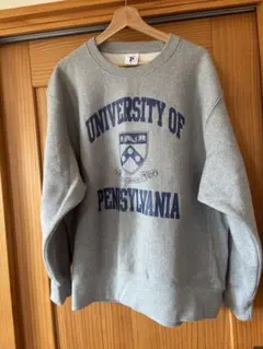 【美品⠀】GUロゴ入りグレー トレーナー スウェット XL 裏起毛