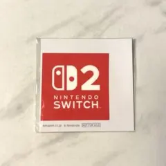 【新品未開封・非売品】Nintendo Switch 2 ロゴステッカー