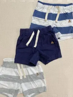 baby GAP ショートパンツ 80センチ 3枚セット