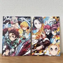 鬼滅の刃　無限列車編　入場者特典　A6イラストカード