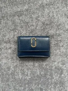 MARC JACOBS 三つ折り財布 ネイビーのサムネイル