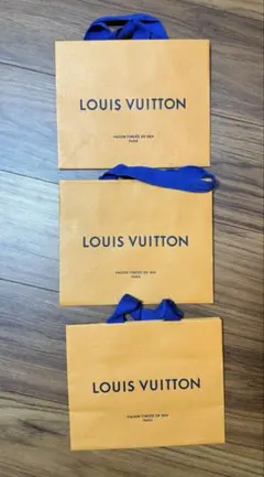 ３点セット LOUIS VUTTON【ルイヴィトン】ショップ袋 紙袋
