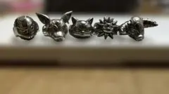 家庭教師ヒットマンREBORN動物モチーフ リングとキーホルダー 5点セット Amazon.co.jp: キーホルダーセット 道具 家庭教師ヒットマン 冠