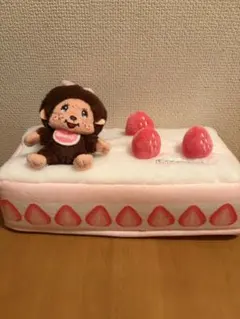 モンチッチ ティッシュカバー ショートケーキ - メルカリ