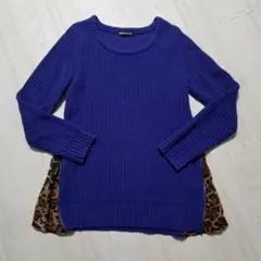 美品☆GHOST OF HARLEM 豹柄 ニットトップス