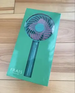 Francfranc フレ ハンディファン バイカラー グリーン