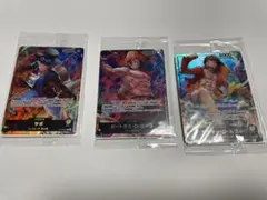 ルフィ　サボ　エース　ワンピースカード　リーダー　セブンイレブン