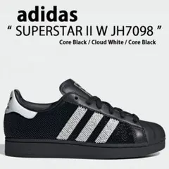 大幅値下げ！adidas SUPERSTAR II JH7098 Black