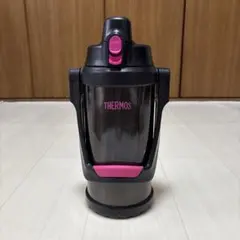 THERMOS ステンレス水筒 黒×ピンク 2リットル