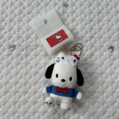 【264n6161】ハローキティ　50周年 ポチャッコ 　キーチェーンマスコット