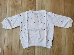 【新品】プティマイン　プティプラgirlsトレーナー　90