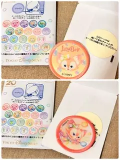 リーナベル ワッペンセット （ダッフィーアンドフレンズ20周年）